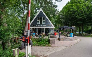 Camping Stadspark Groningen ingang